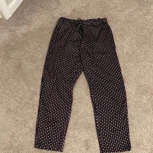 1 State relaxed summer printed pants size XL